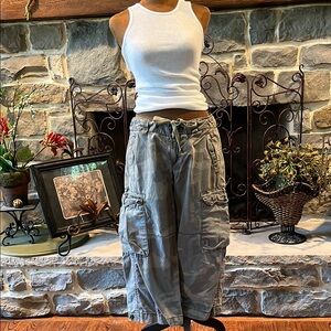 Vintage Ralph Lauren Women's Camo Cargo Capris